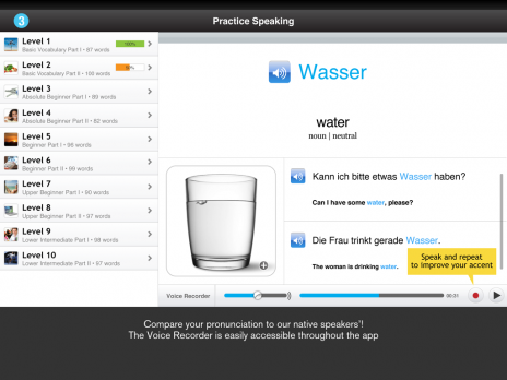 Screenshot 4 - WordPower Lite for iPad - German   